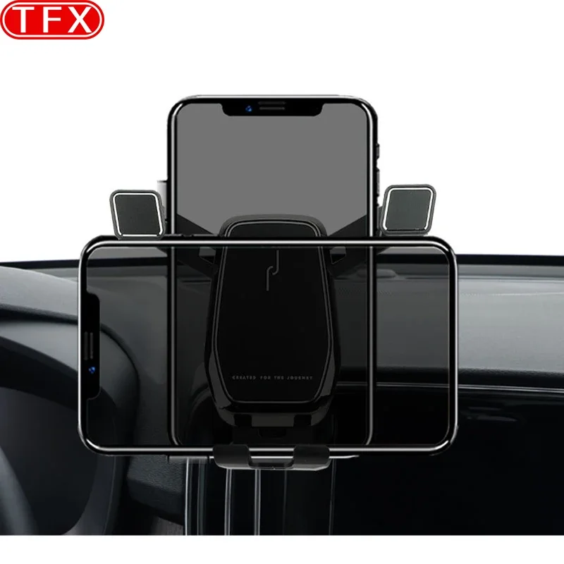 For Volvo XC40 2020 2021 2022 Car Styling Mobile Phone Holder Air Vent Mount Gravity Bracket Stand Auto Modified Accessories