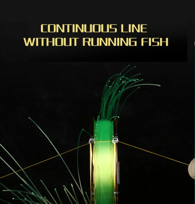 102 meter ultra soft gold thread bass nylon high-quality fluorocarbon coating fishing rod fishing line accessories outdoor tools