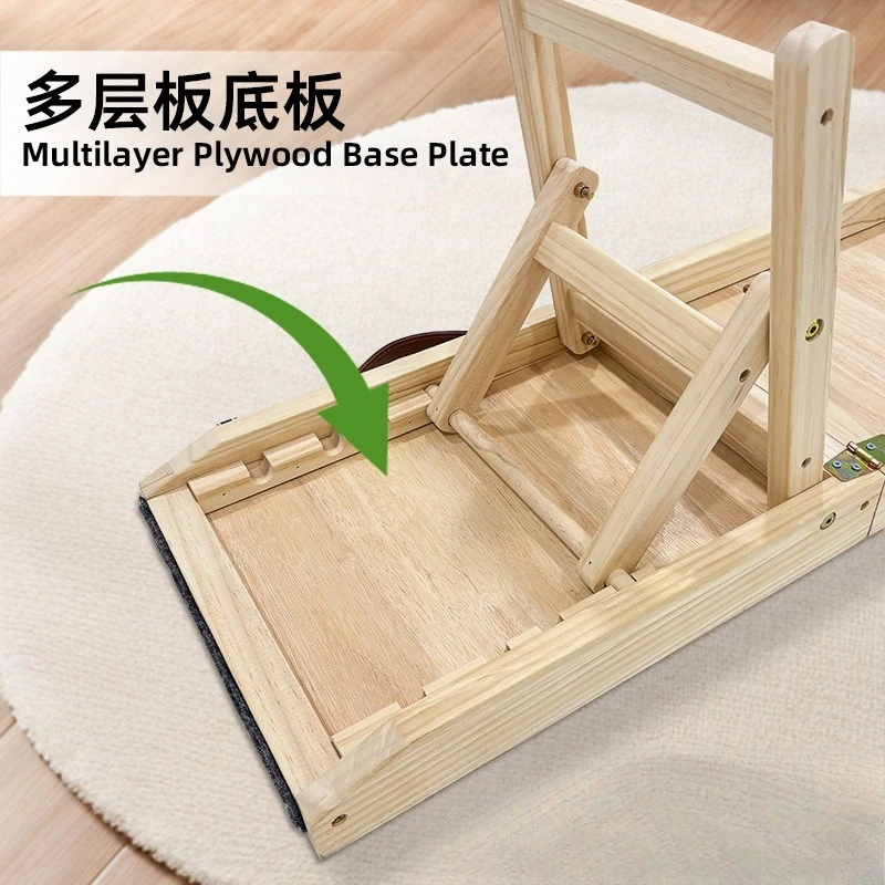 Solid wood elderly dog portable pet ladder multi-scene adaptation to cross-border resources