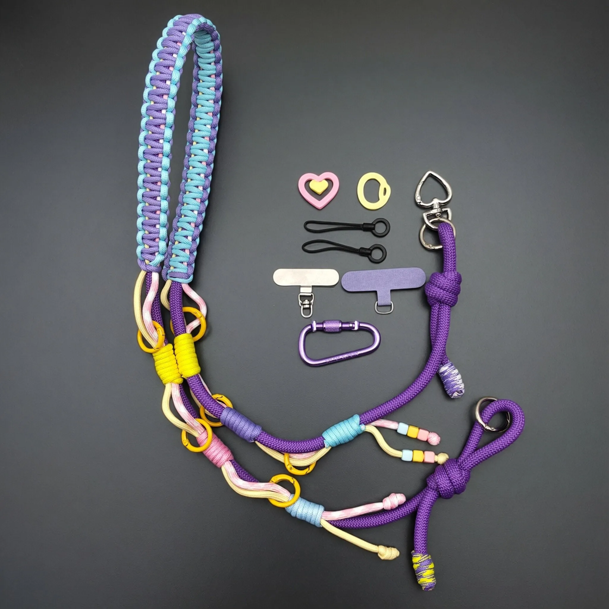 Handmade Multifunctional Mobile Phone Lanyard Crossbody Shoulder Bag Replacement Belt Adjustable Camera Strap