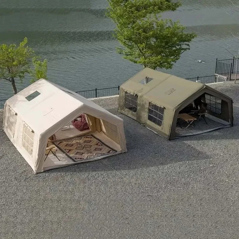 

Outdoor Camping Tent, Large Inflatable Tent with Waterproof Function, Suitable for Family Outdoor Camping