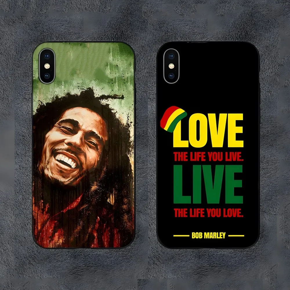 Bob Marley Rasta Lion Phone Case For Samsung S21,S22,S23,S30,Ultra,S20,S30,Plus,S21 Fe,10,9,5G Silicone Cover