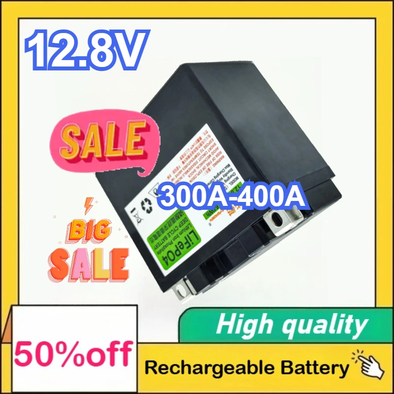 

7Ah 9Ah 12.8V for ATV UTV LiFePO4 Scooter Starter 300A-400A Built in BMS Lithium Battery Voltage Protection Motorcycle Battery