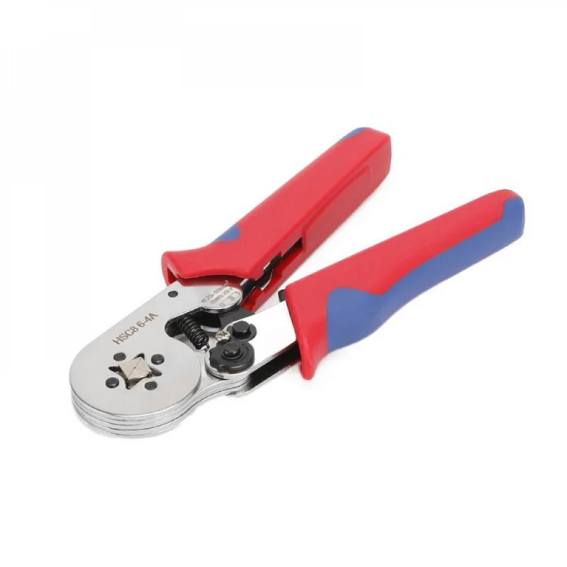 Hexagonal Ferrule Crimper Self-Adjustable Ratchet For AWG7-23 Wire Terminals/Cables/End-Sleeves Universal Crimp Tool