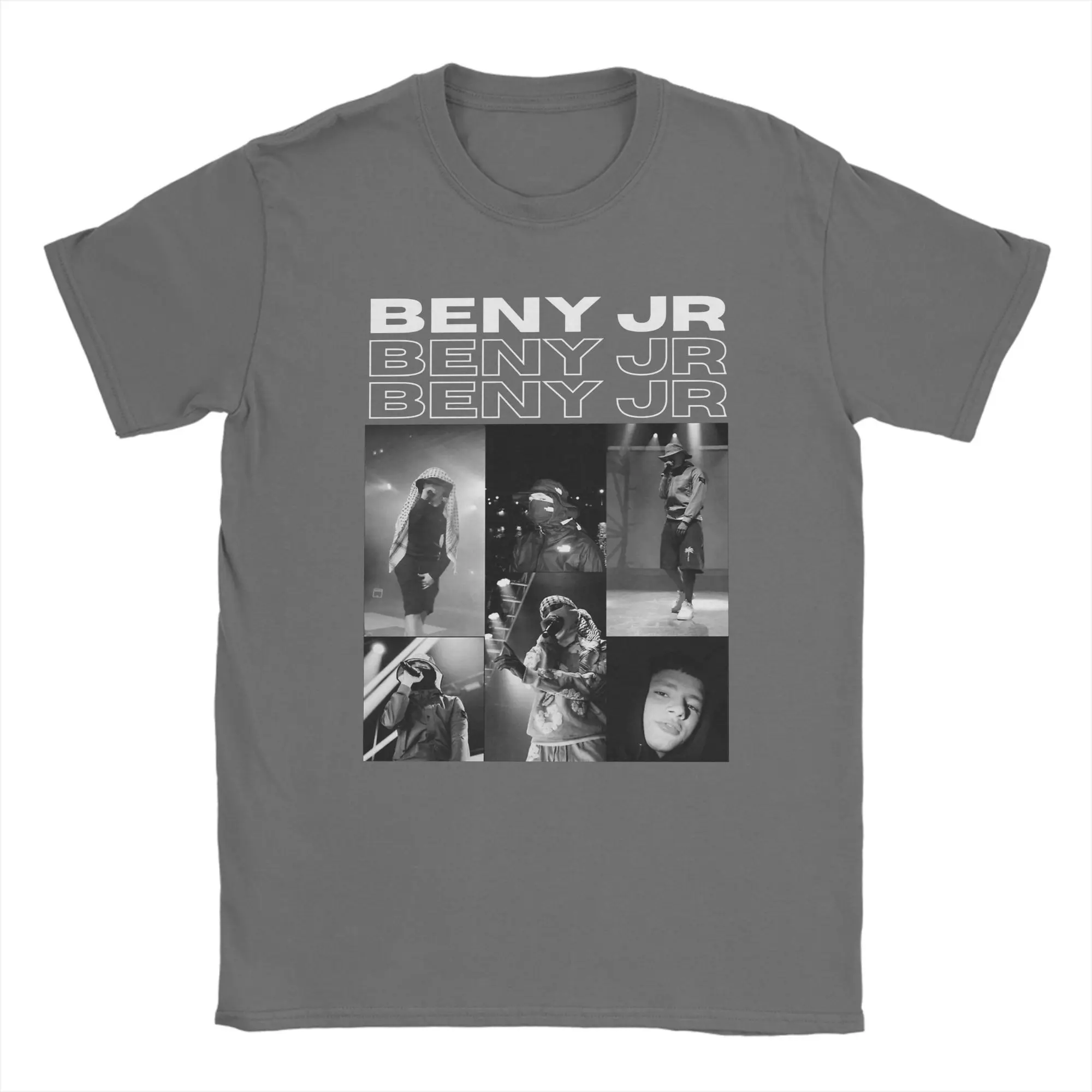 تي شيرت رجالي Beny Jr تي شيرت قطني كاجوال بأكمام قصيرة تي شيرت برقبة دائرية ملابس هدية عيد ميلاد