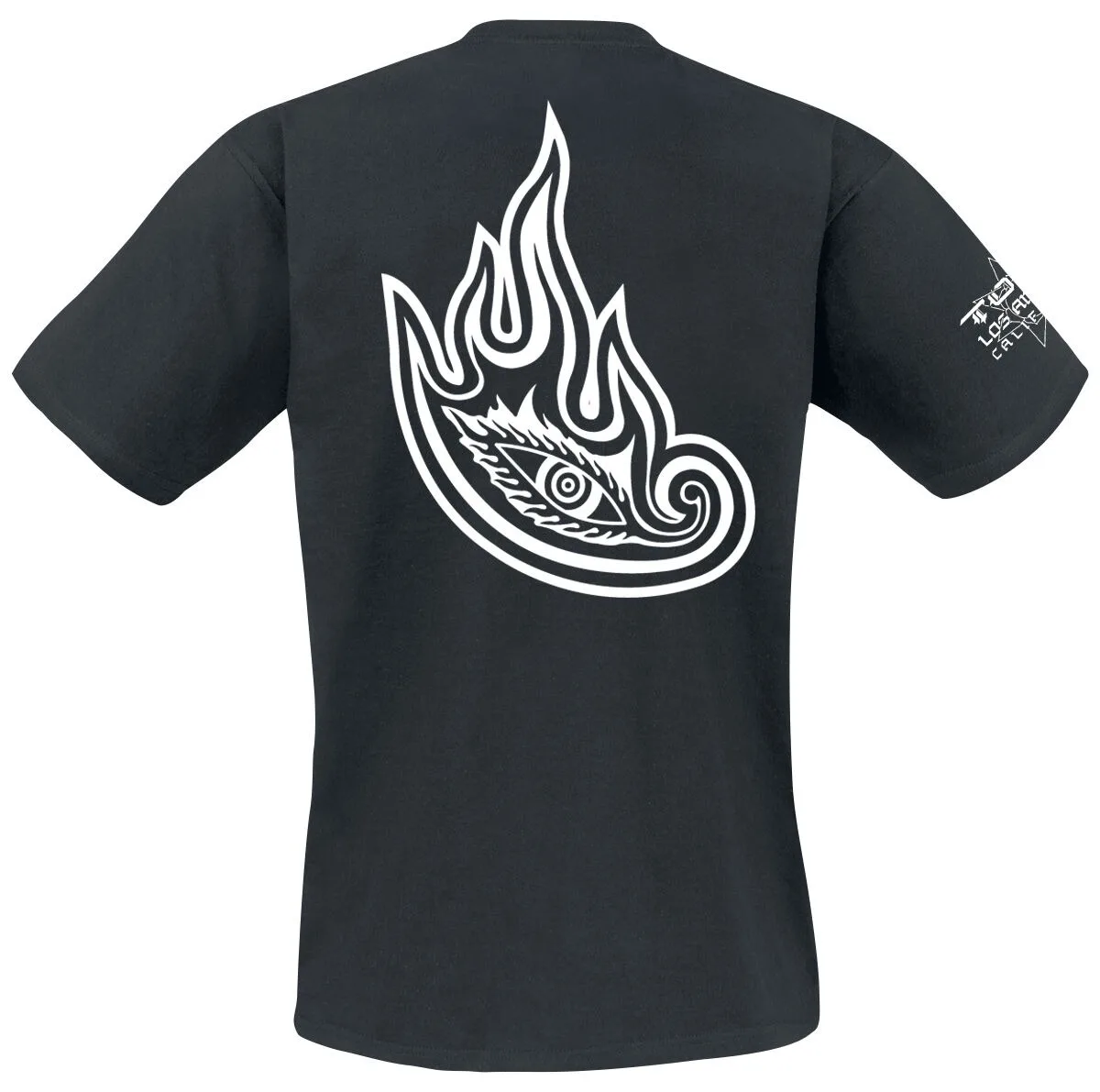 Unisex-Baumwoll-T-Shirt mit Tool Band Box Logo & Flame Eye Grafik-Tee, Progressive Metal Streetwear – Detail 5