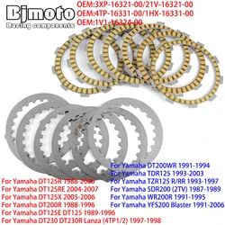 Clutch Friction Disc Plates FOR Yamaha DT 230 DT 230R Lanza (4TP1/2) DT 125R DT-125RE DT 125X DT-200R DT 200WR TDR 125 TDR125
