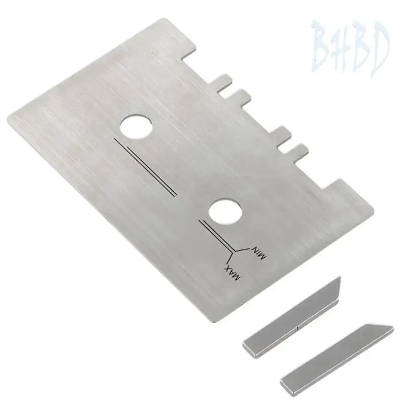 

BHBD-Cassette Cauge Set Mechanical Alignment High Accuracy Guide Gauge Kit With 2Pcs Check Bar Aluminum Alloy Easy To Install