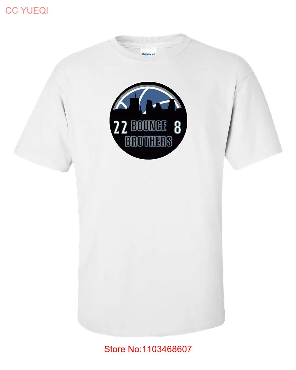 Футболка с надписью «Bounce Brothers»