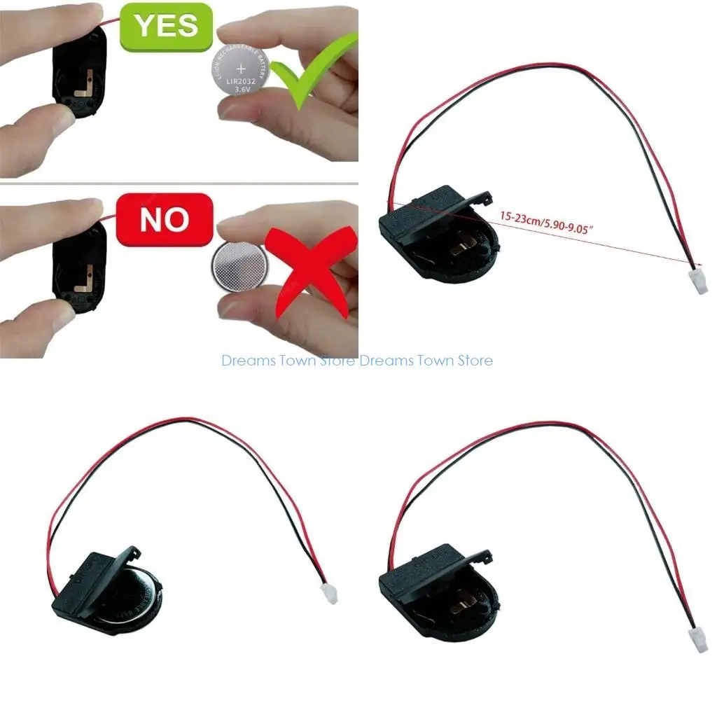 HX6A RTCBattery Box Efficient Power Cable for RPI5 Battery for Industrial Applications