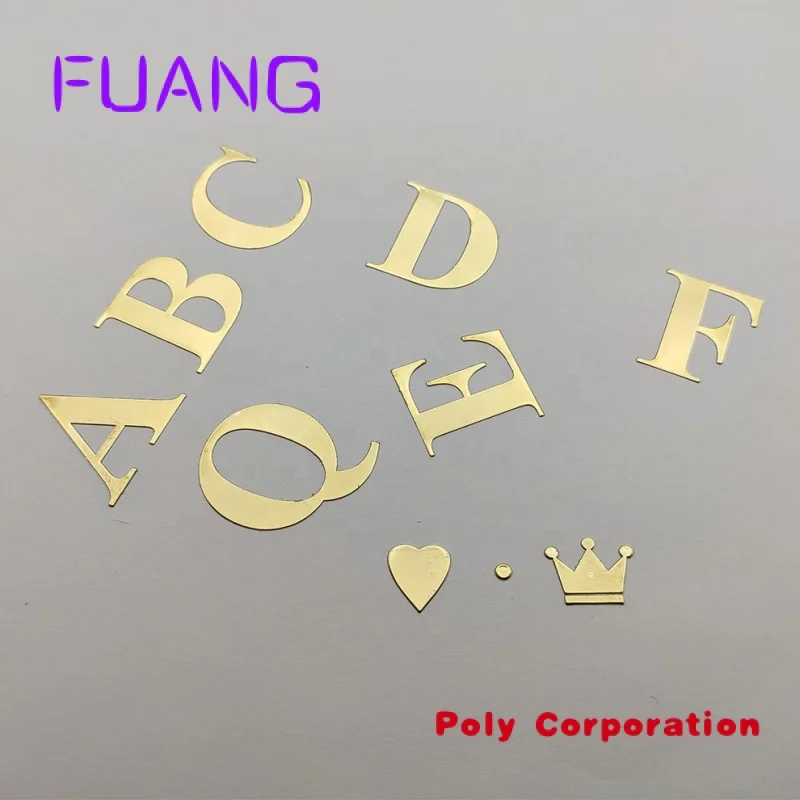 Custom  Electroforming Custom Logo Self Adhesive Packaging Labels Gold/Silver Color Transfer Decals Sticker For Package