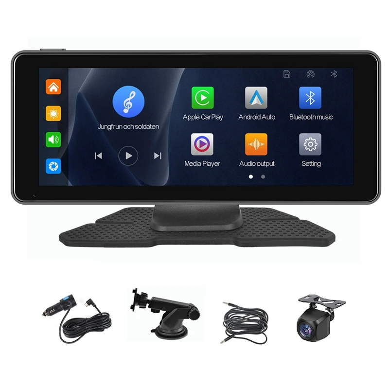 

Wireless Carplay Car Stereo Portable 6.86In Touch Screen Android Auto Backup Camera Navigation Mirror Link/FM/Bluetooth