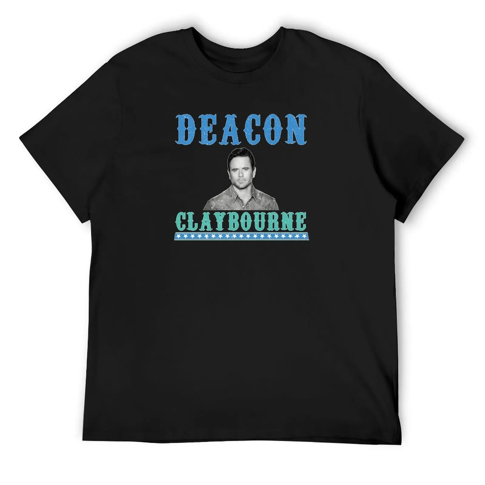 

Deacon Claybourne T-Shirt sports fans basketball graphic tees cotton man t-shirts mens t shirts pack