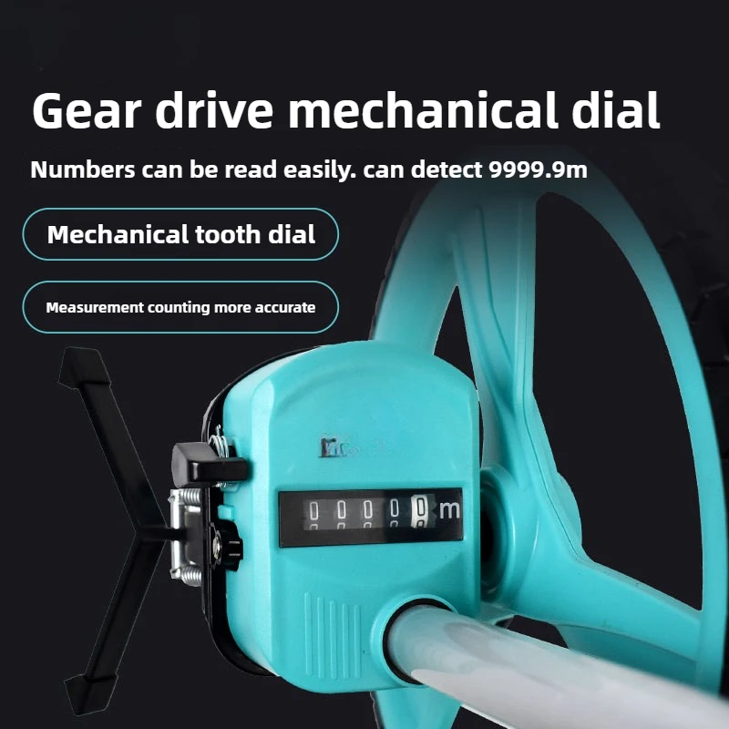 Digital Distance Measuring Wheel Electronic Roller Distance Meter Outdoor Engineering Measurement Tool