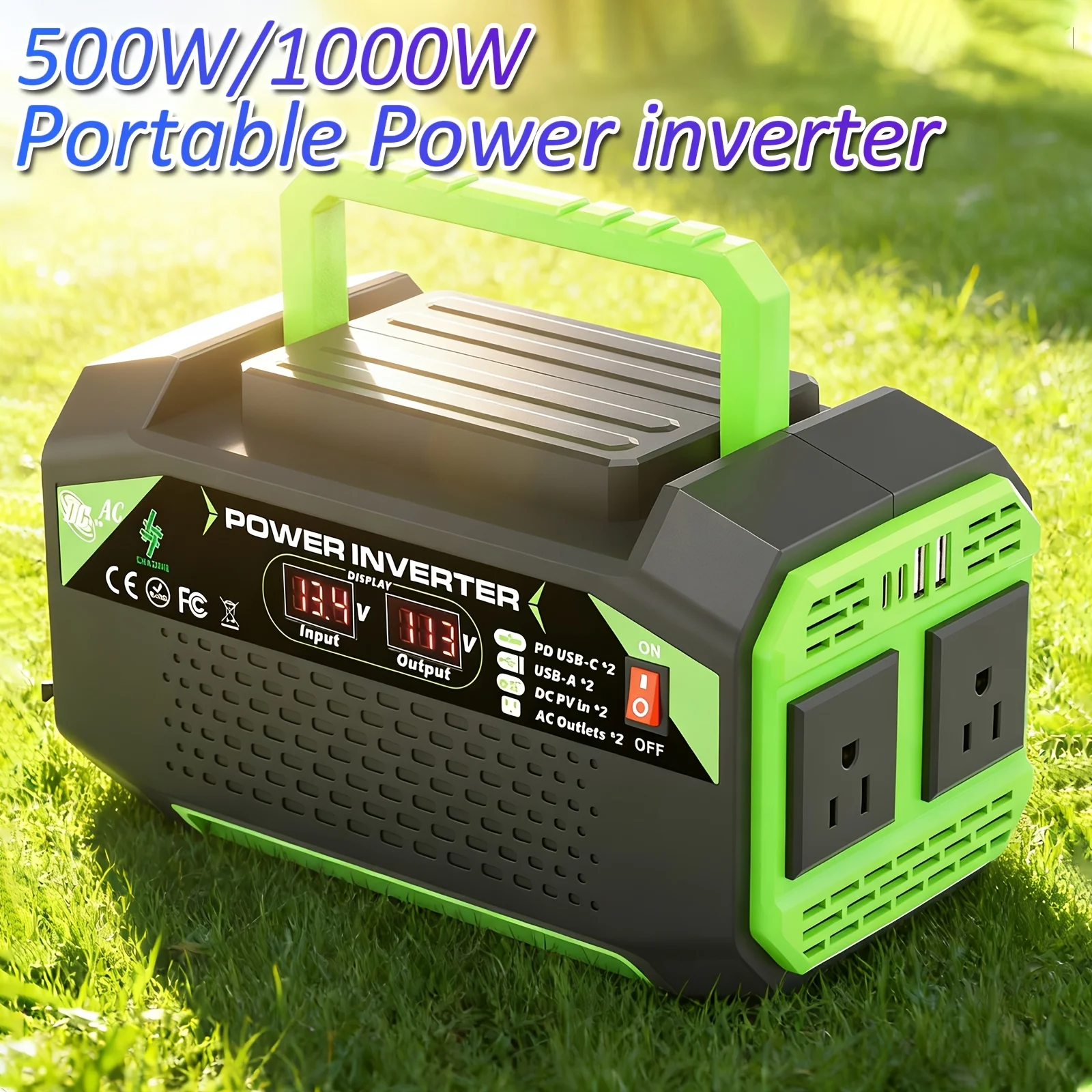 1000W / 500W Portab…