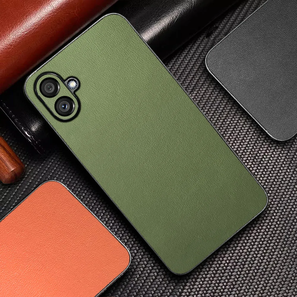 Luxury Case For Samsung Galaxy A06 4G 5G ShockProof TPU Phone Leather Cover For Samsung A06 Case