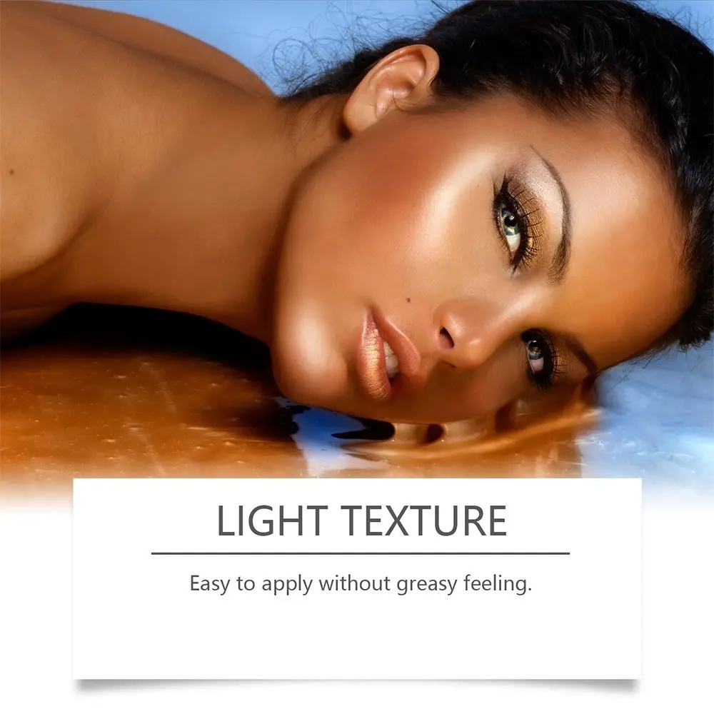 

New Moisturizing Brown Tanning Cream Smooth Dark Brown Makeup Cream Bronzer 10g Light Brown Black Cream