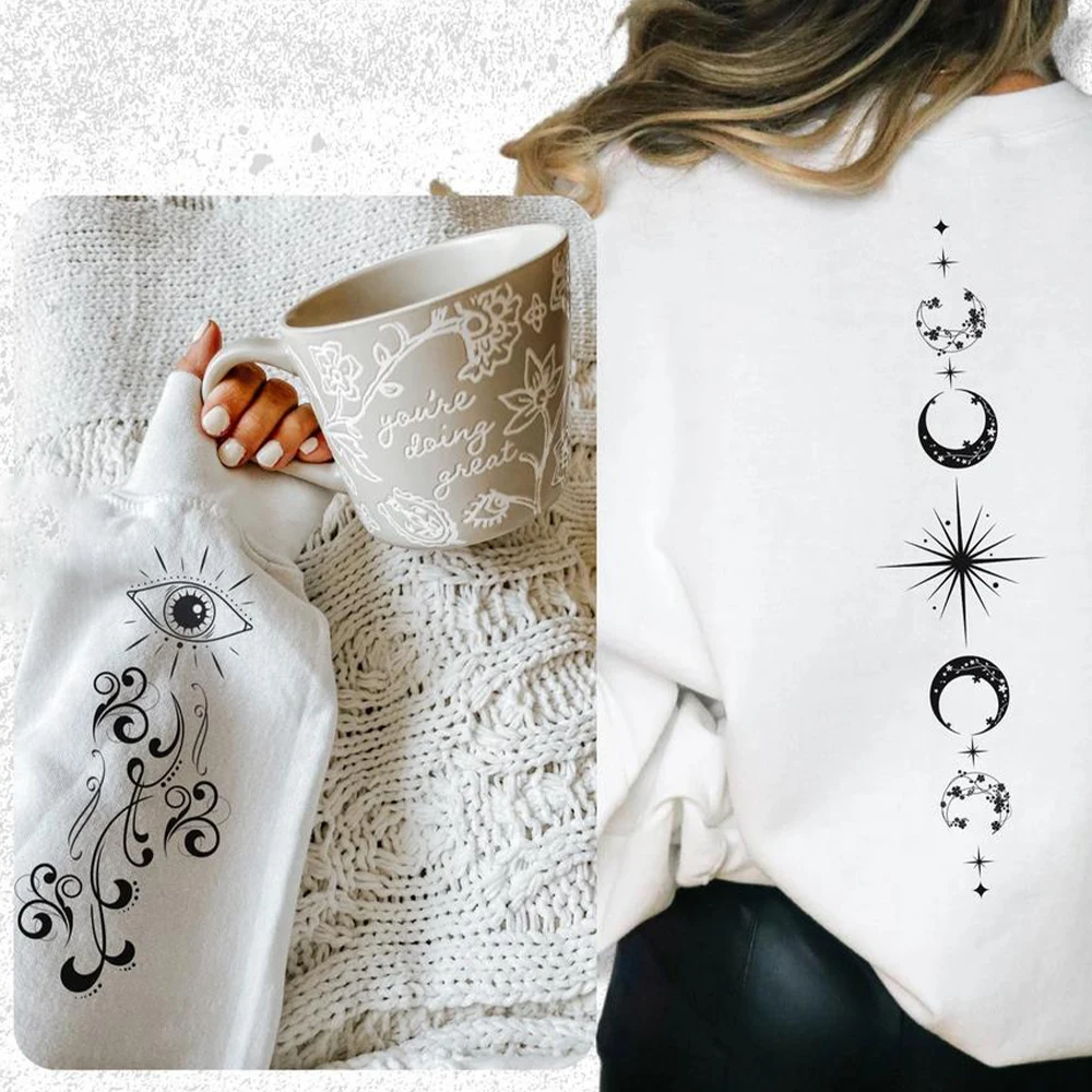 Feyre-Sudadera con estampado de tatuaje, camisa de la Corte de espinas y rosas, camisetas bajo la montaña, ropa estética Unisex