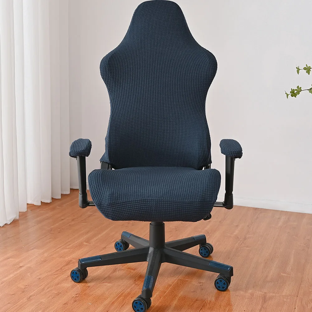

Washable Gaming Chair Cover Elastic Computer Chair Protector Scratch Resistant Slipcover Seat Guard