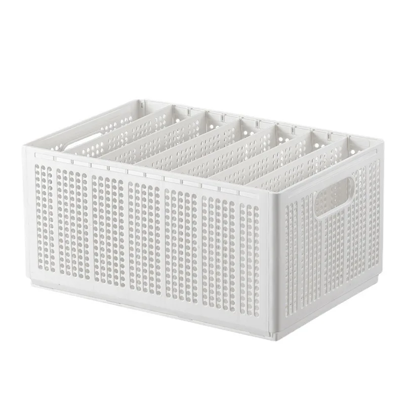 

Drawer style Wardrobe Pants Storage Basket Layered Sorting Clothes Cabinet Storage Box Household Storage Boxees