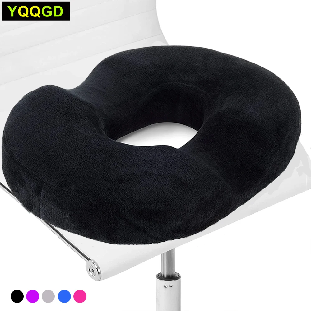 Donut Pillow Hemorrhoid Seat Cushion Tailbone Coccyx Orthopedic Seat Pregnancy,Sciatica,Prostate Chair for Memory Foam