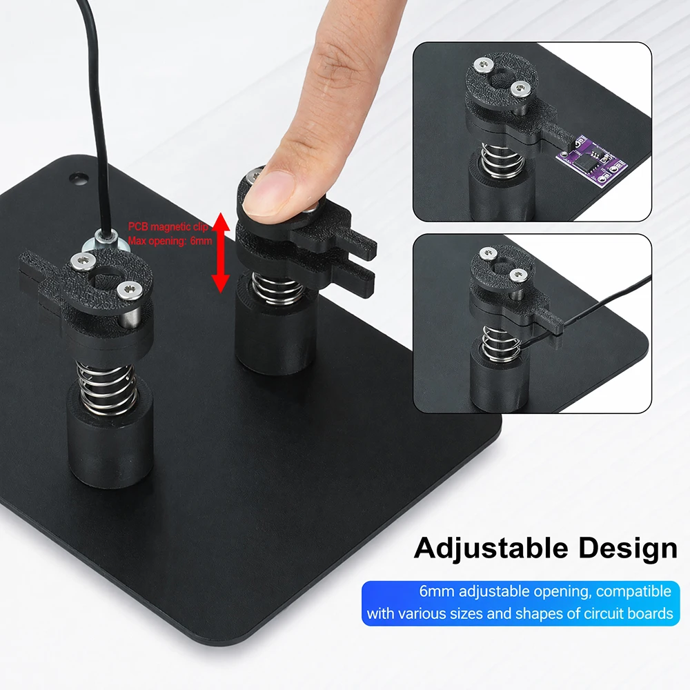 Suporte para Soldagem 6MM 360° - Pcb Holder Clamp avaliação e preço