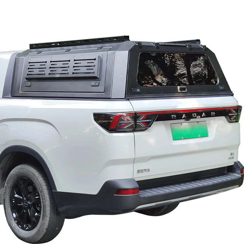 

Усиленный водонепроницаемый алюминиевый жесткий тент-крыша (хардтоп) для пикапов RD6 Radar/Riddara