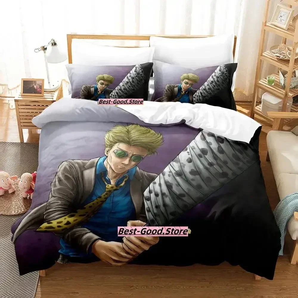 

2024 Jujutsu Kaisen Kento Nanami Bedding Set Single Twin Full Queen King Size Bed Set Adult Kid Bedroom Duvetcover Sets Anime