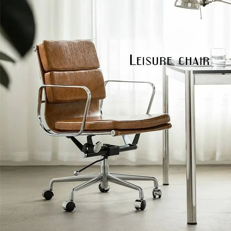 Lumbar Support Office Chair Armrest Adjustable Study Swivel Office Chair Rolling Relaxing Sillas Para Escritorio Furniture