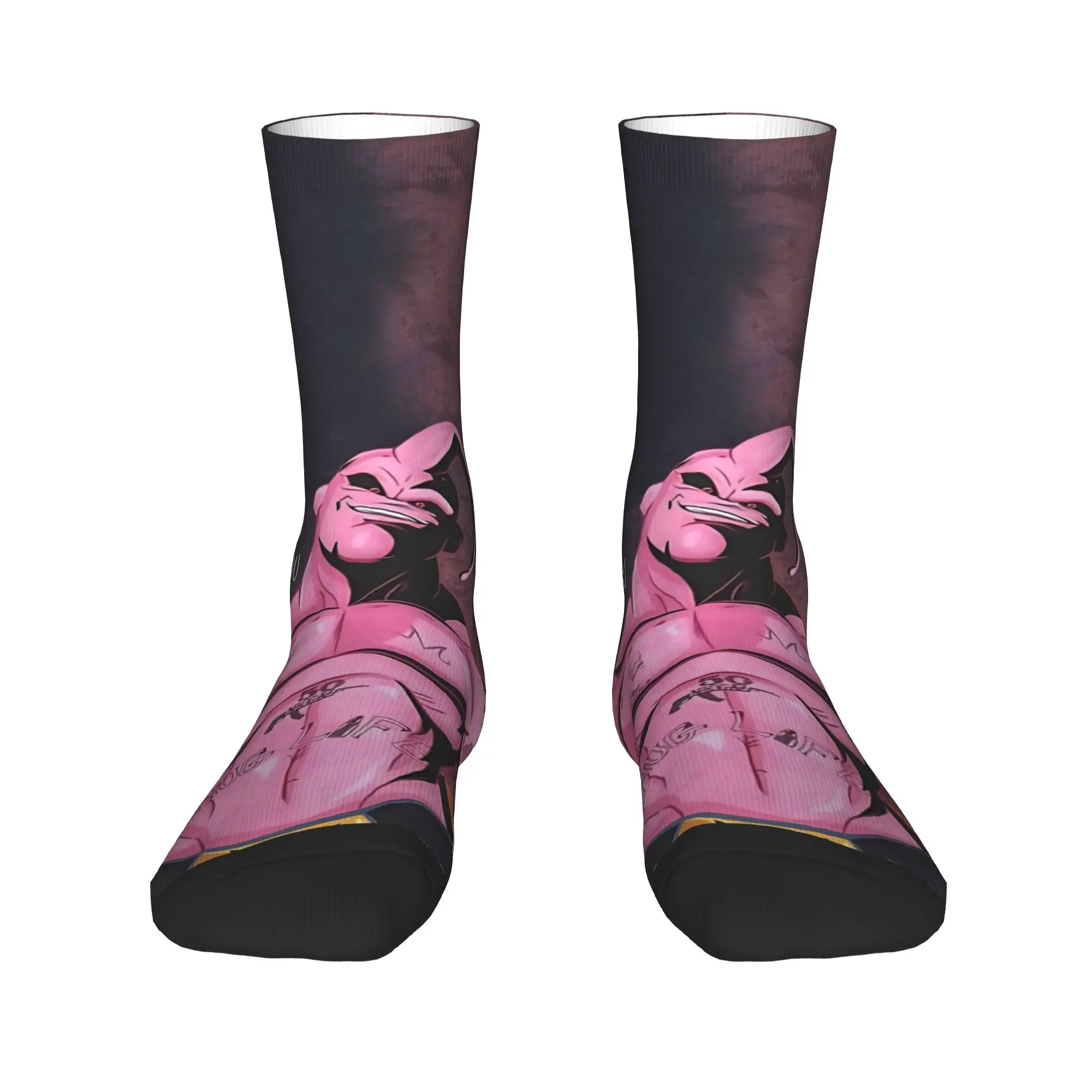 

Funny Sock Bandai DRAGON BALL Pac X Buu Hip Hop Quality Pattern Printed Men Crew Socks Novelty Men's Socks