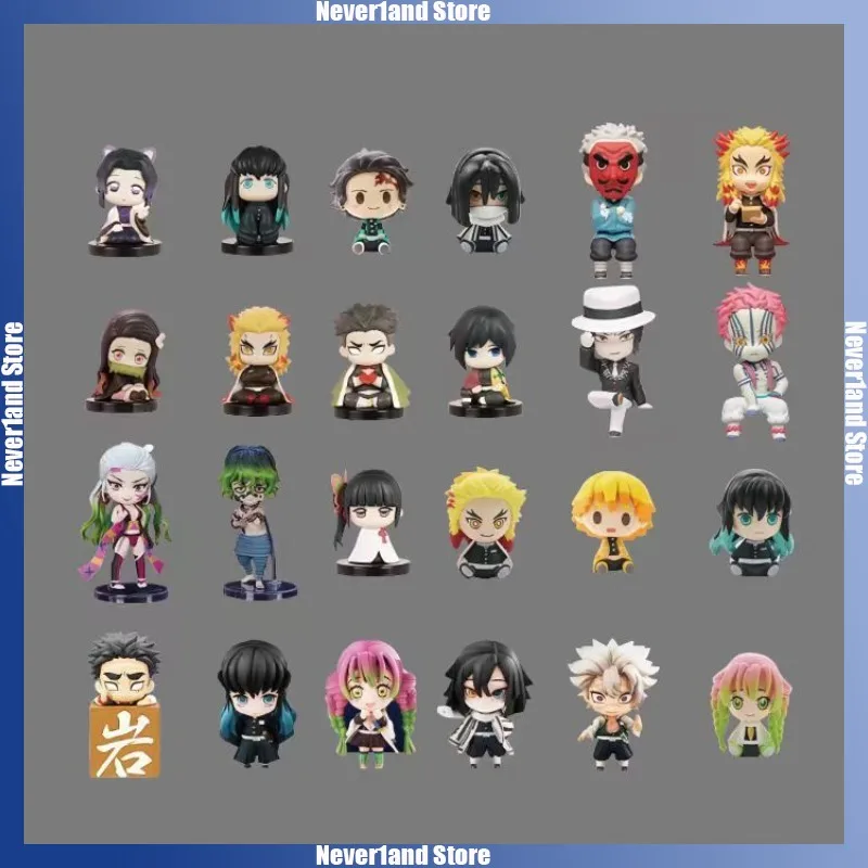 24個入り 鬼滅の刃 クリスマスアドベントカレンダー ブラインドボックス 2D 炭治郎 ねずこ ミニアクリルペンダント カウントダウンおもちゃボックス 女の子 男の子 ギフト