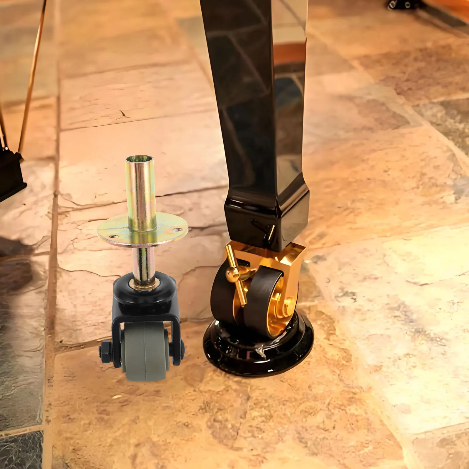 

Нейлоновое маленькое колесико для фортепиано, прочные износостойкие вертикальные детали для фортепиано, стабильные сменные колеса для мобильности для студии