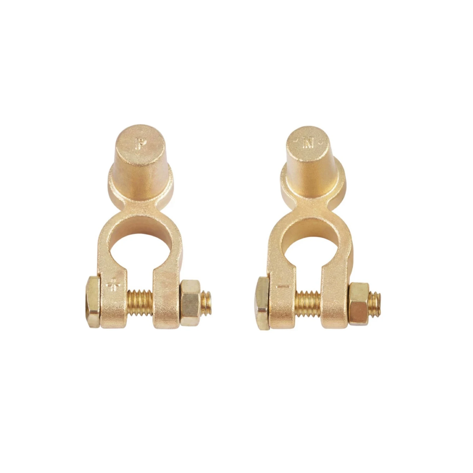 

Auto Battery Terminal Battery Terminal Connector Practical Design 2 Brass Material Easy Installation NO OE Reference Required