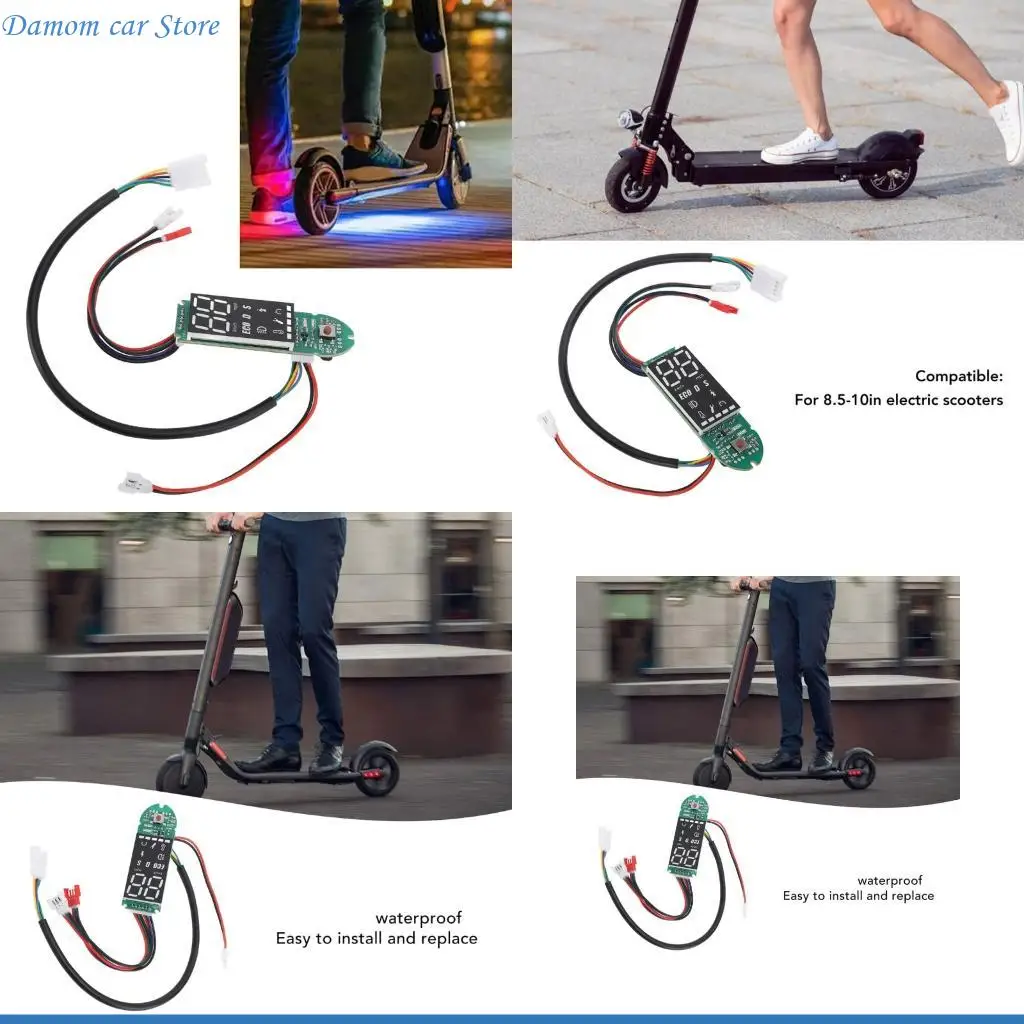 

A2UC Easy в установке приборной панели Scooter Instrument со скоростью и индикаторами аккумулятора