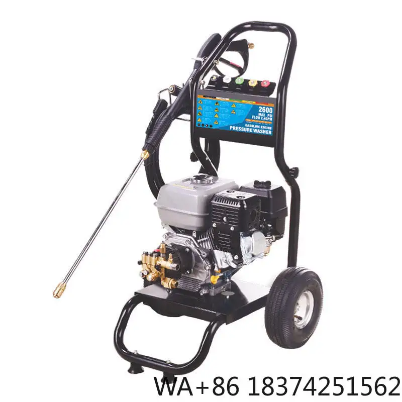 

DANAU DCAC-16/9JB Hidrolimpiadora a Gasolina Profesional 2600 Psi 180 Bar 6.5 Gasoline Engine High Pressure Jet Washer
