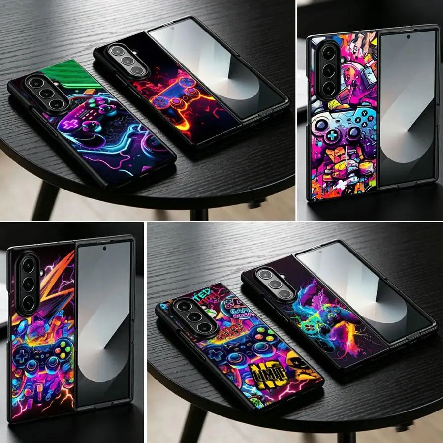 Green Handheld Gothic Case for Samsung Galaxy Z Fold 8 Ultra ZFold4 ZFold6 ZFold3 ZFold7 Z Fold 7 6 5 4 3 ZFold5 Phone Cover
