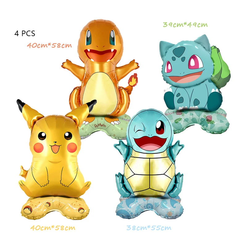 Pokemon Geburtstag Party Dekoration Neue Ligntning Pikachu Ballon Kid Event Liefert Einweg Geschirr Banner Hintergrund Platte