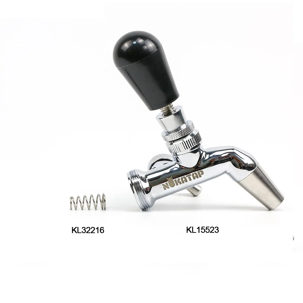 KEGLAND G2 NukaTap Zestawy ze stali nierdzewnej Kran do piwa ze sprężyną Narzędzie kuchenne Bar Tool Homebrew