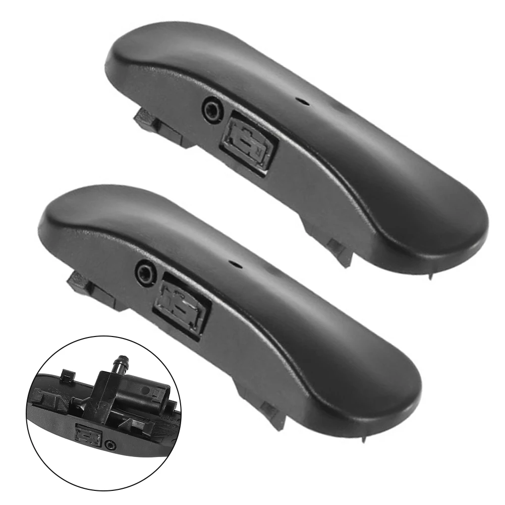 

1 пара форсунок омывателя лобового стекла, распылительная форсунка 4G0955987A 4G0955988A для A6 для C7, пластиковые запасные части, форсунка омывателя лобового стекла