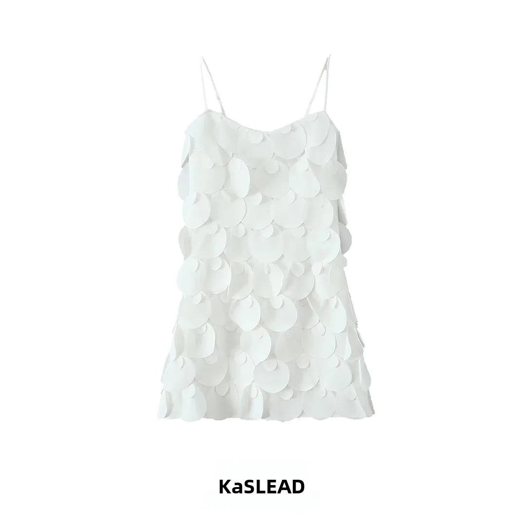 KASLEAD nueva Faion elegancia Simple Fi Sc Strapl Dr Street Sle muñeca Dr Svel fibra de poliéster Ci Commute