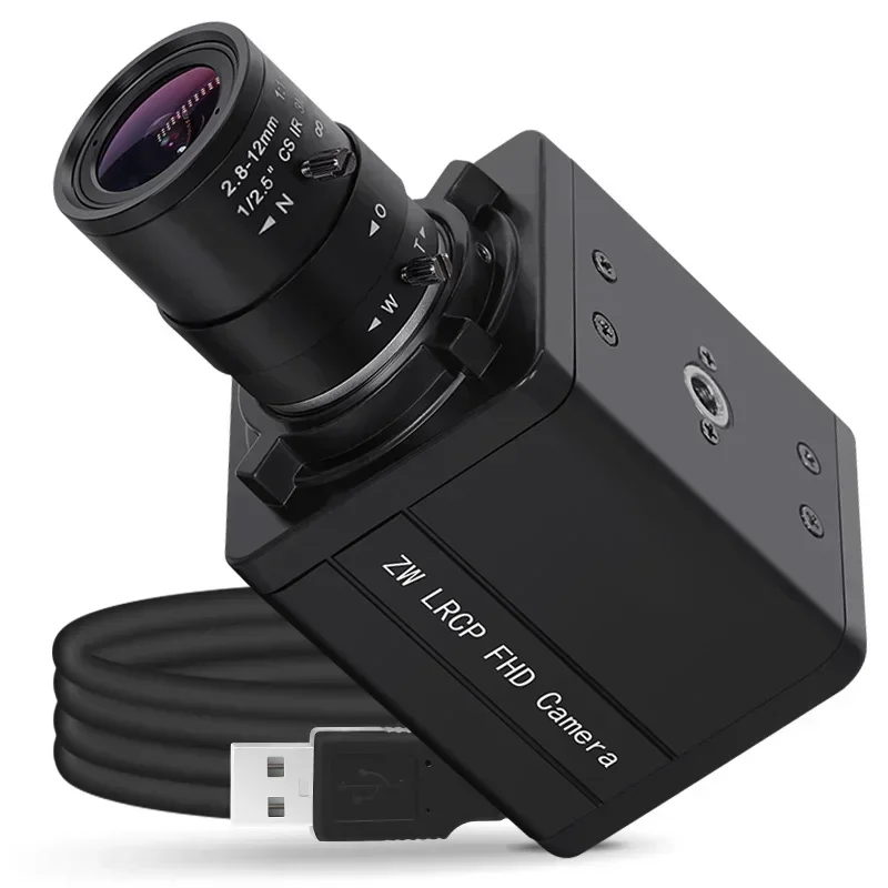 New In stock New 5600 PS5268 2MP 2.8-12mm CS Lens HD Web Camera 1080P Low Light UVC 4X Zoom USB Camera for Industrial Inspection