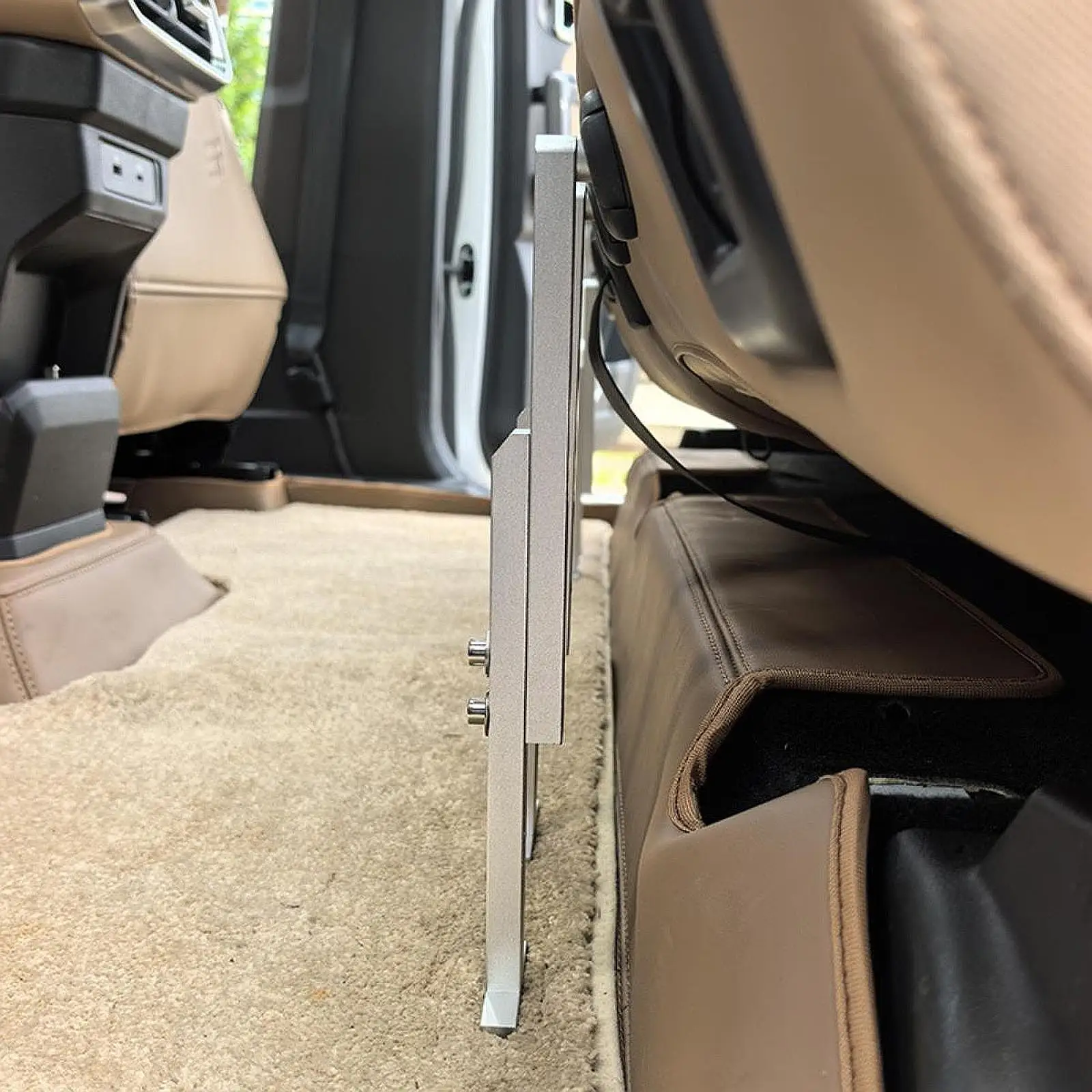 Rear Seat Support Rod Aluminum Alloy Detachable Structure Quick Install Practical Interior Upgrade for Jietu Traveler Flat Bed