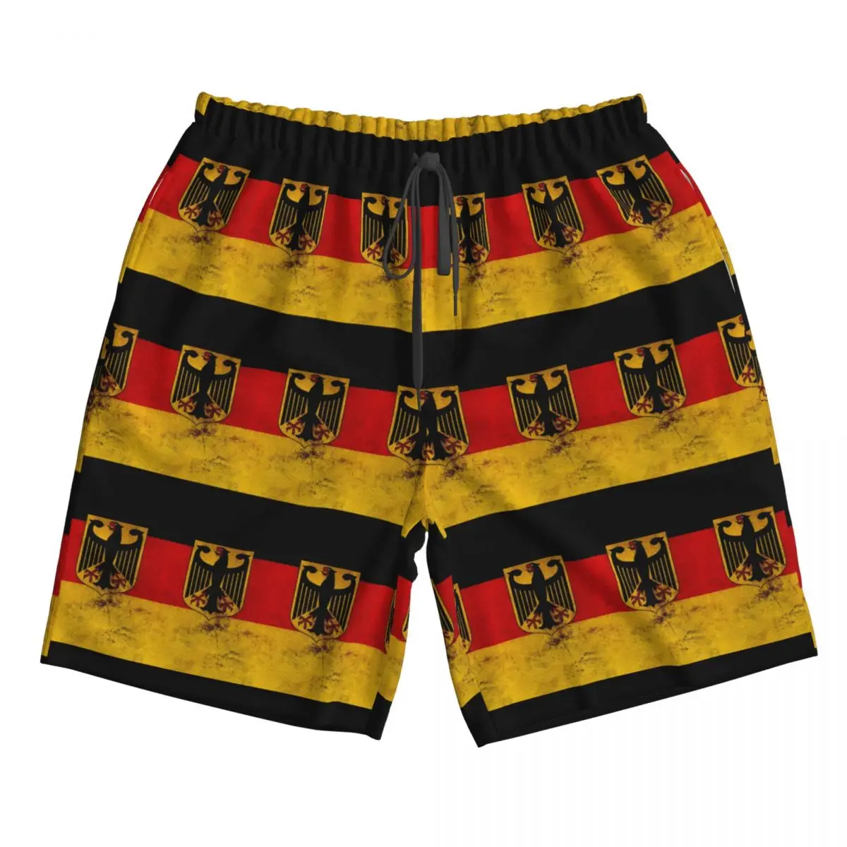 

German DK Reich Empire Of Flag Trunks Beach Board Shorts Casual Quick Dry Swim Summer Men Pants