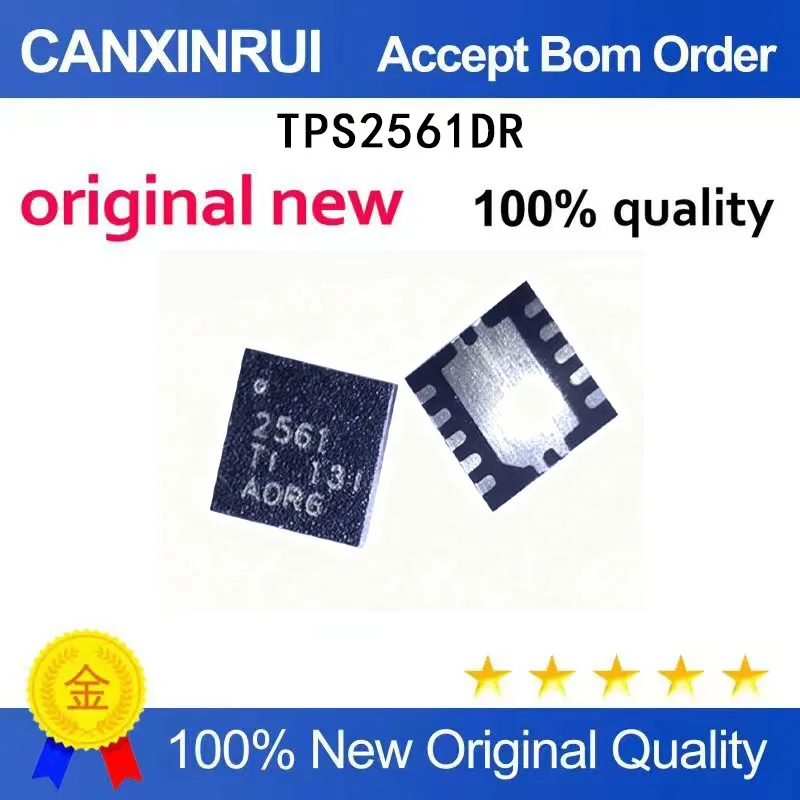 (5-100 Pieces) New stock TPS2561 TPS2561DR 2561 silk screen QFN