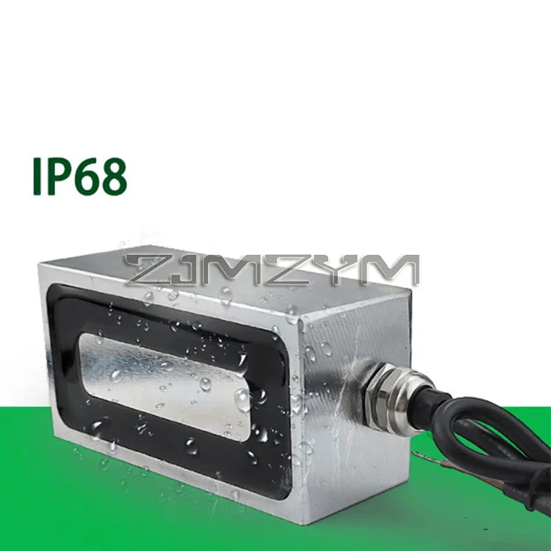 Rectangular Electromagnet, Long Bar Suction DC 12V Strong Electric Magnet Sucker Red Copper Coil 24V Small Solenoide