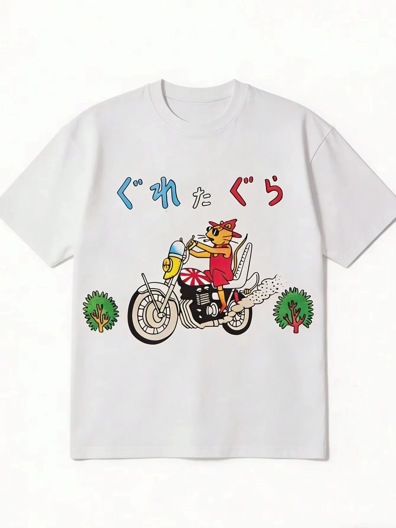 2026 new Women's Fashion Spring & Summer Loose Round Neck Short Sleeve Funny Printed T-Shirt