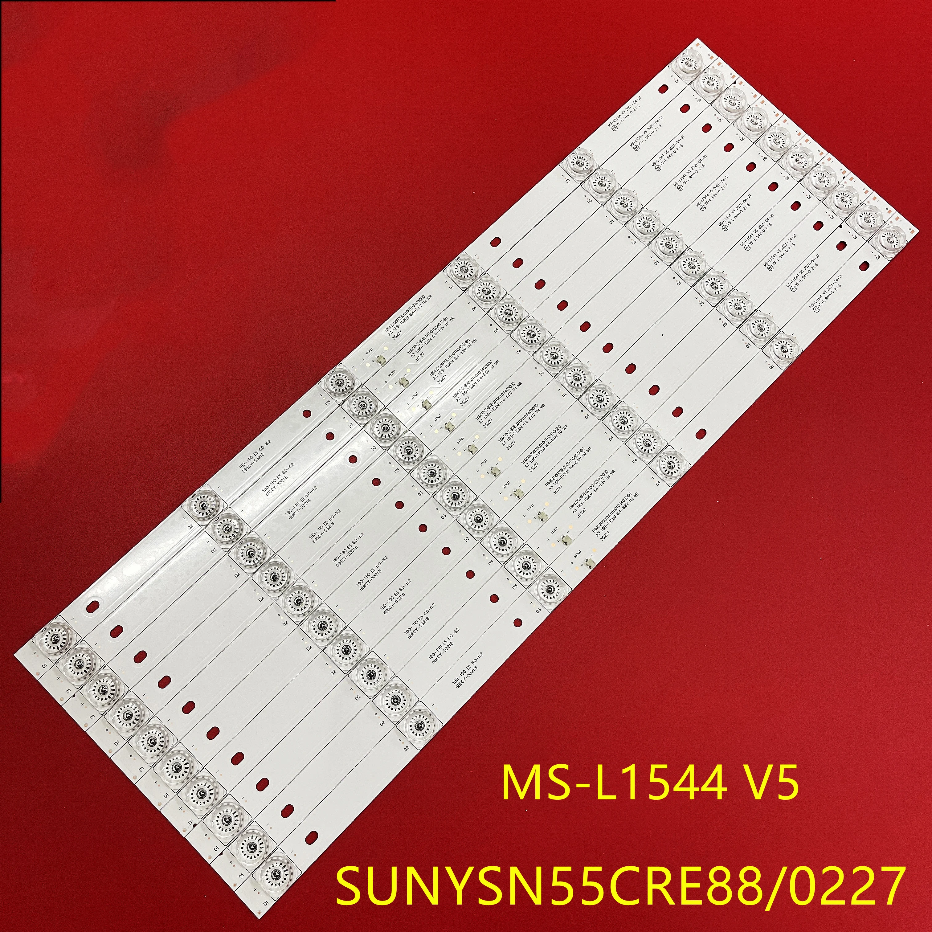 LED TV Backlight Strip for AX55CRE88 SN55CRE88/0227 SN055LDJRXCV6488H-Y CX550DLEDM CRH-M653533509153B2REV1.0 MS-L1544 V5