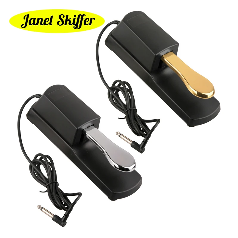 High Quality Durable Piano Keyboard Sustain Pedal For Electric Organ Synthesizer Electronic Piano Digital Piano Keyboard Devices