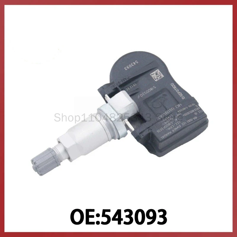 

543093 for Peugeot Citroen car TPMS tire pressure sensor 433MHz tire pressure monitor
