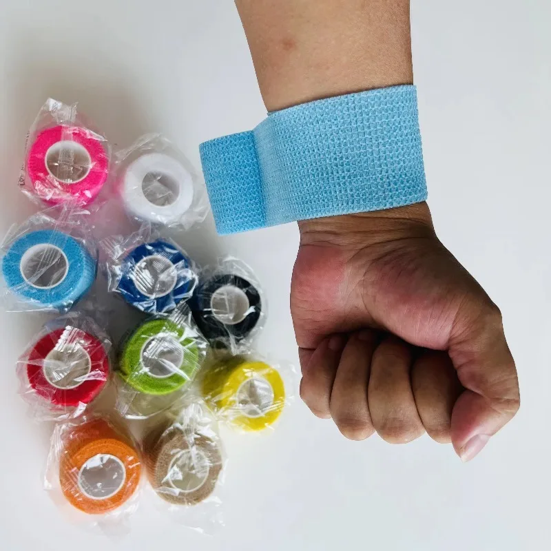 

Pure White Self Adhesive Cohesive Wrap Bandage Flexible Stretchy Design For Daily Sports Use New Arrival